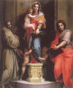 Andrea del Sarto Madonna of the Harpies oil painting on canvas